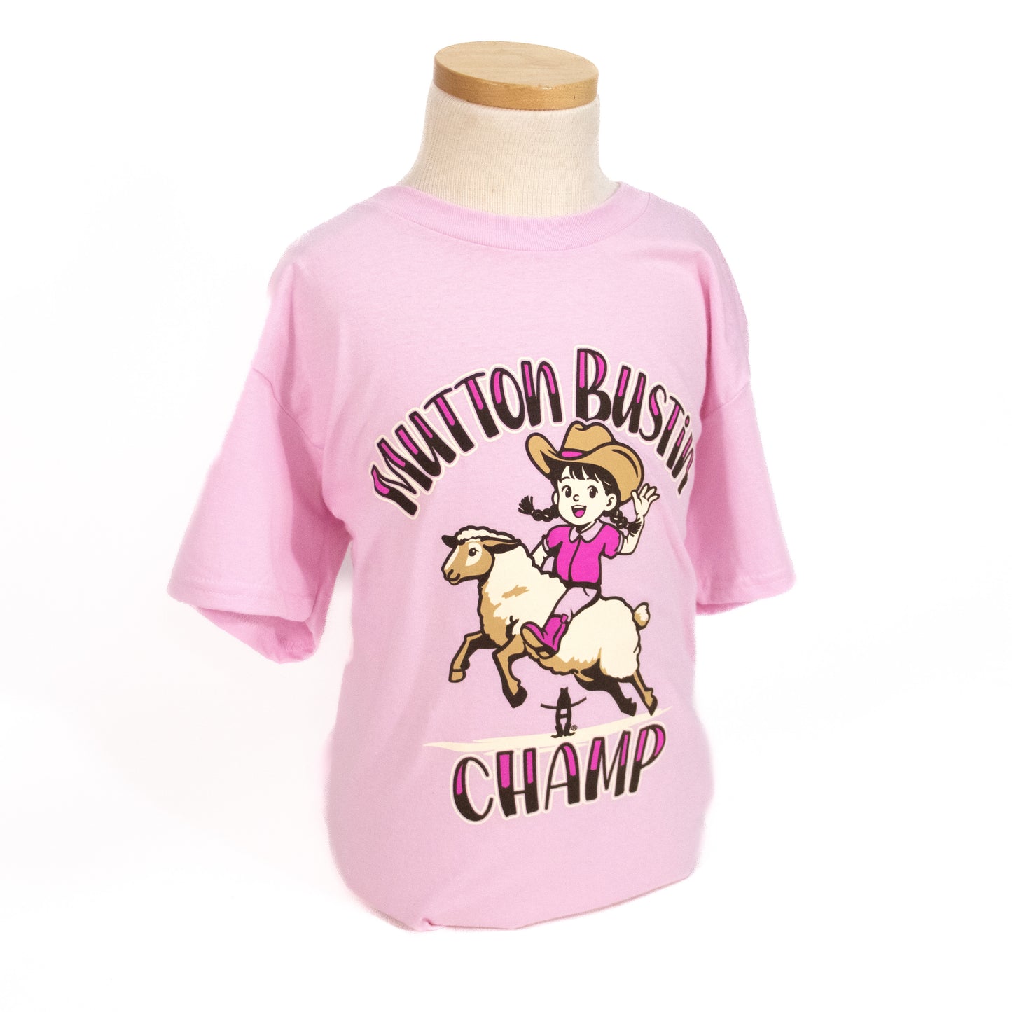 Youth Mutton Bustin - Pink