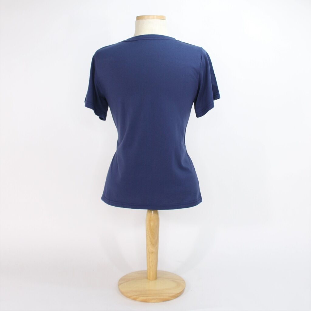 Ladies Howdy Rhinestone Tee - Navy