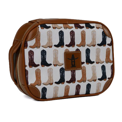 HLSR Brook Boot Neutral Cosmetic Case
