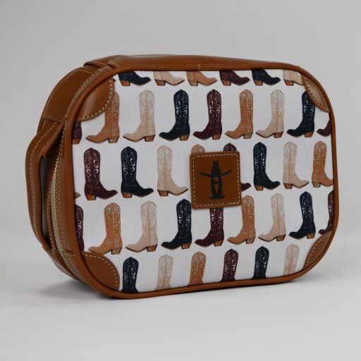 HLSR Brook Boot Neutral Cosmetic Case