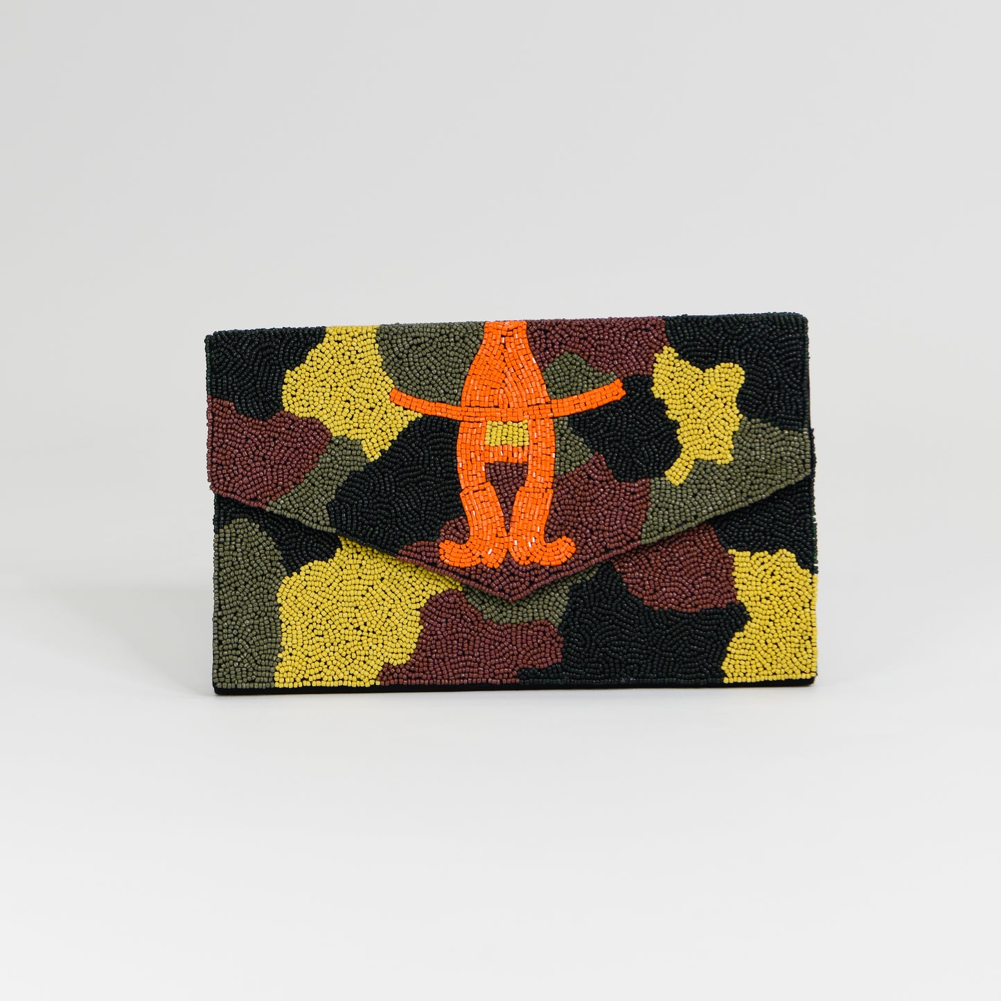 Howdy Clutch with Flap - Camo