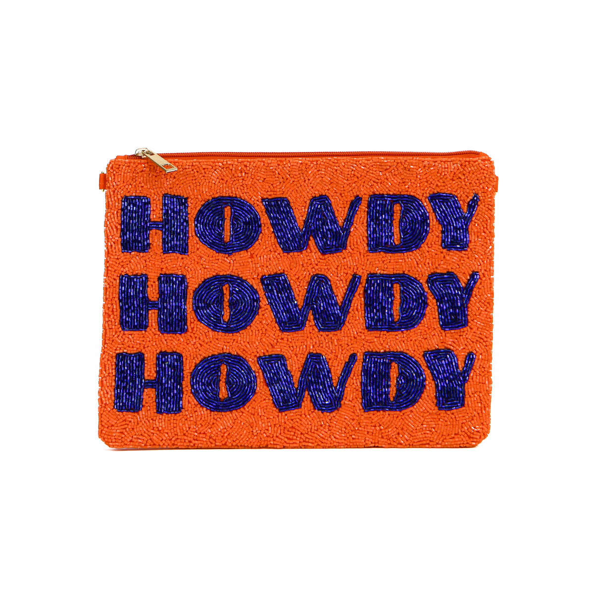 Howdy Howdy Howdy Clutch - Orange