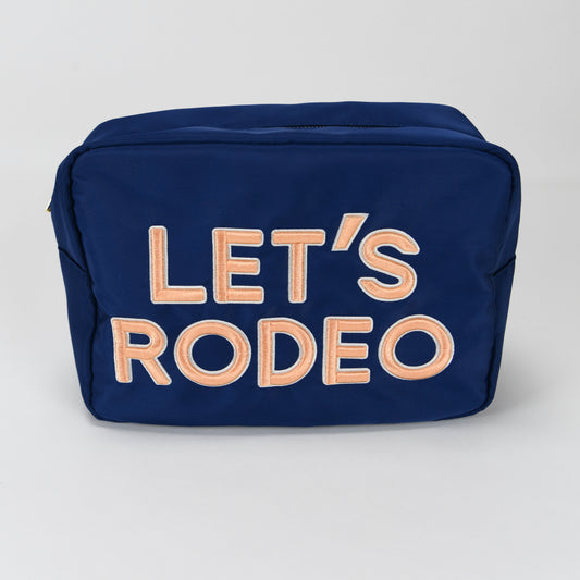 Lets Rodeo LG Pouch - Navy Solid