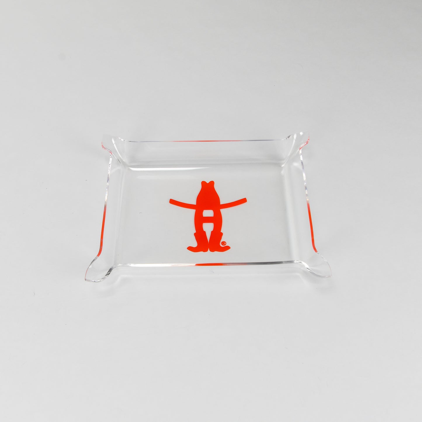 Bow-H Acrylic Tray - Orange