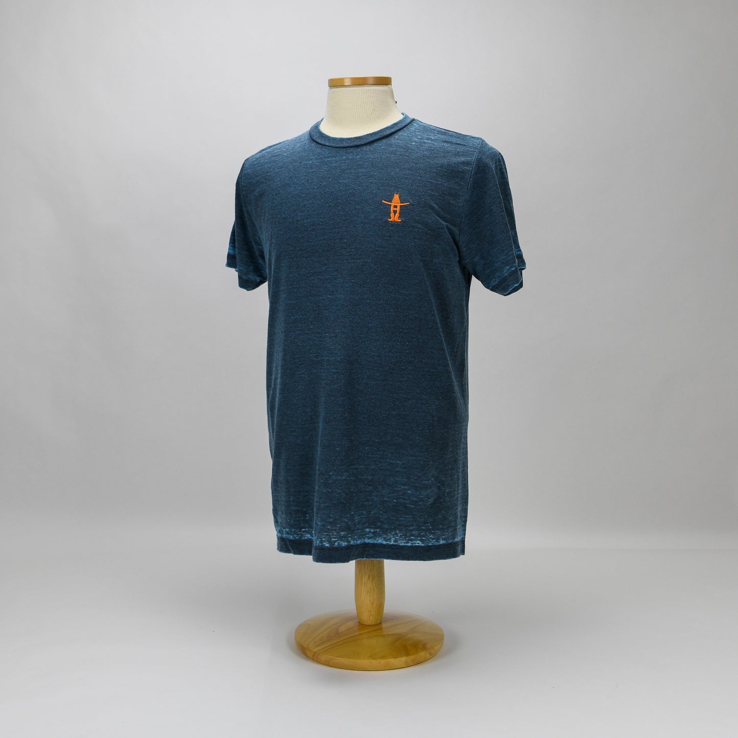 Acid Wash Burnout Tee - Grey