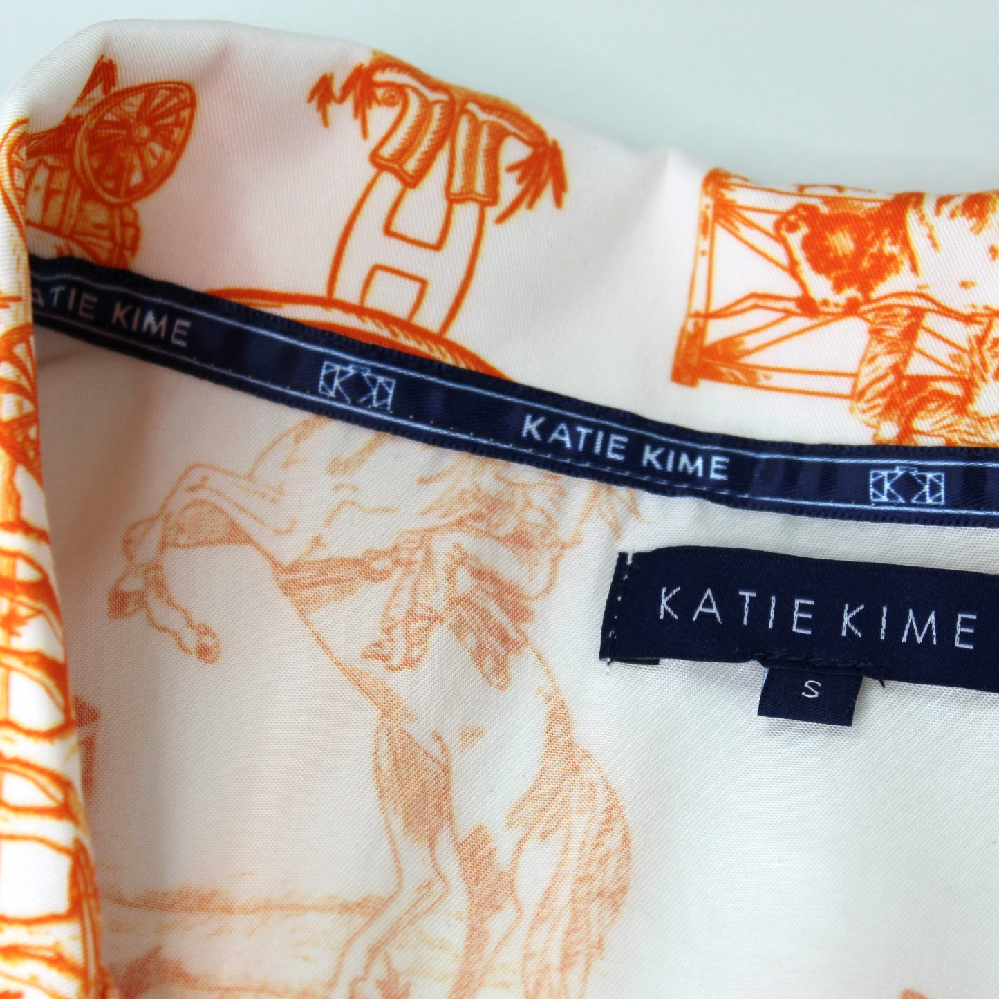KK PJ Short Set - Orange