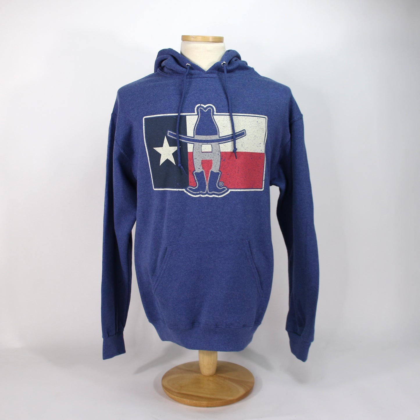 TX Flag Bow-H Hoodie - Blue
