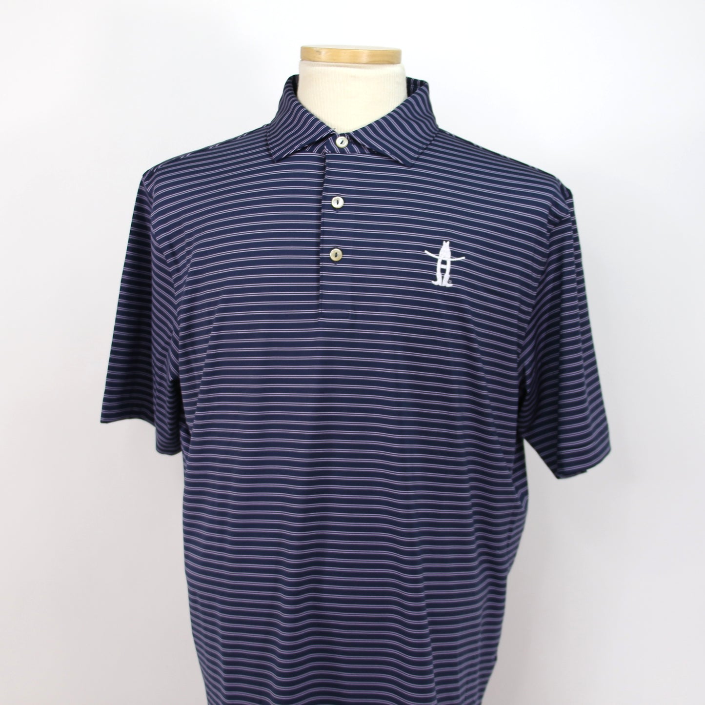 Peter Millar Embroidered Polo - Sailor Stripe