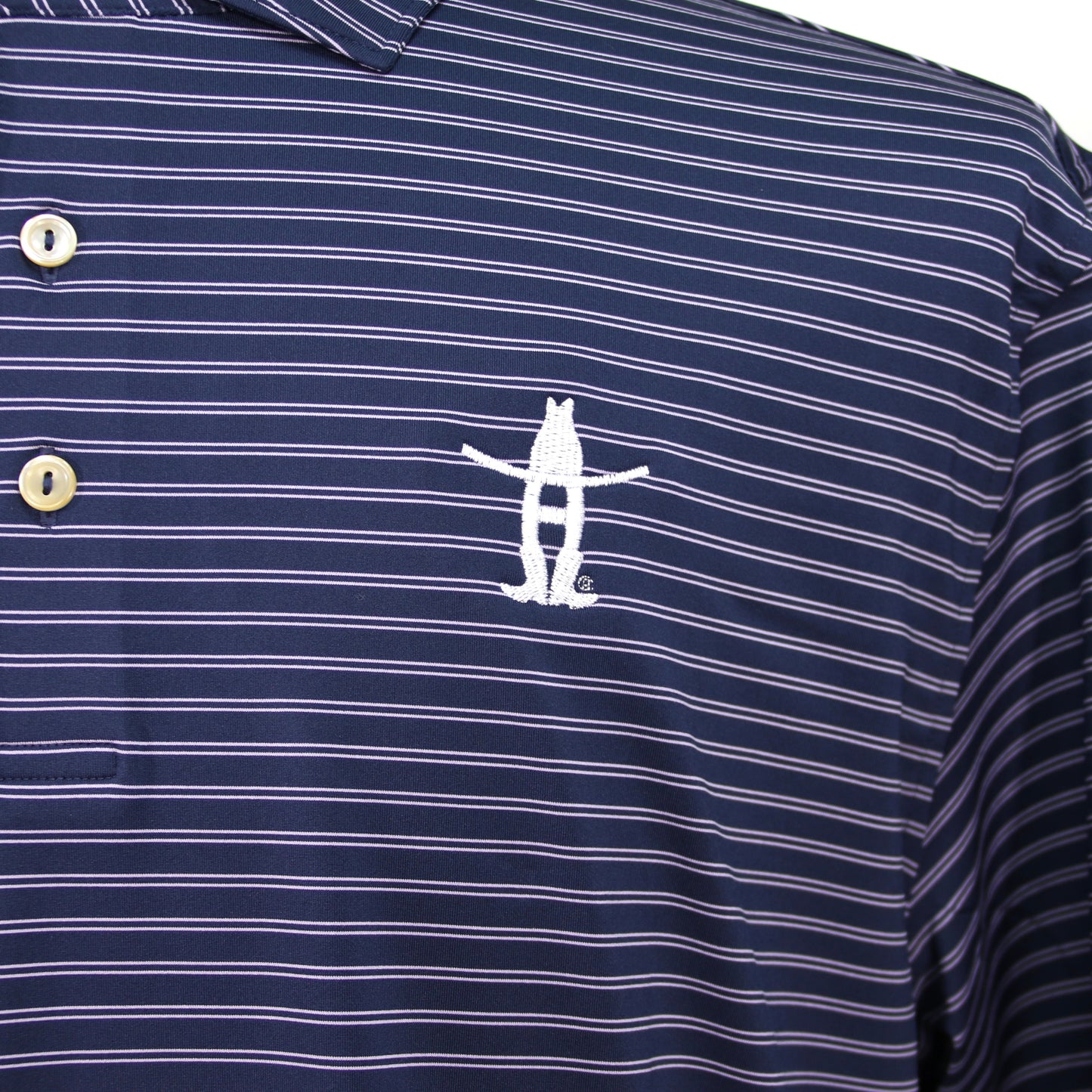 Peter Millar Embroidered Polo - Sailor Stripe