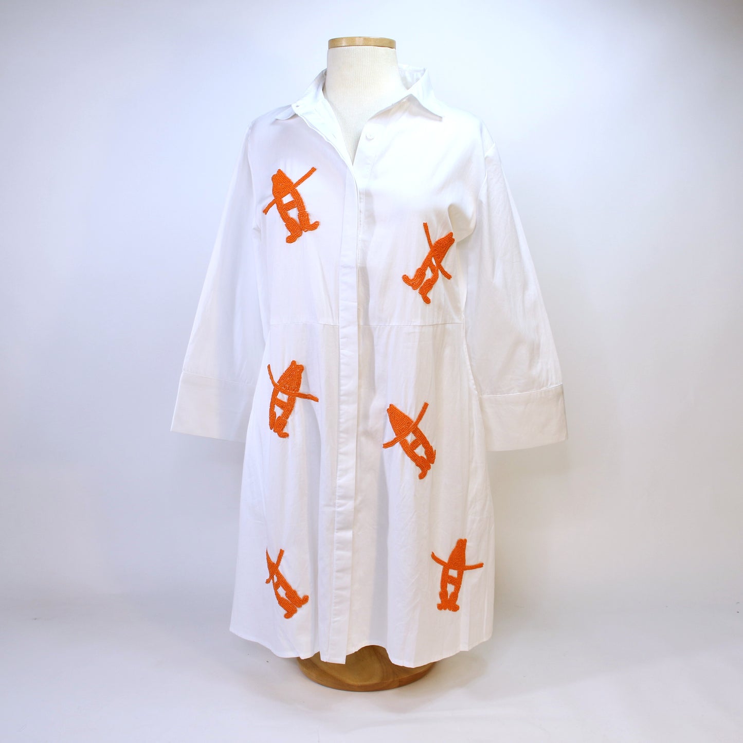 Beaded Dress - Bow-H