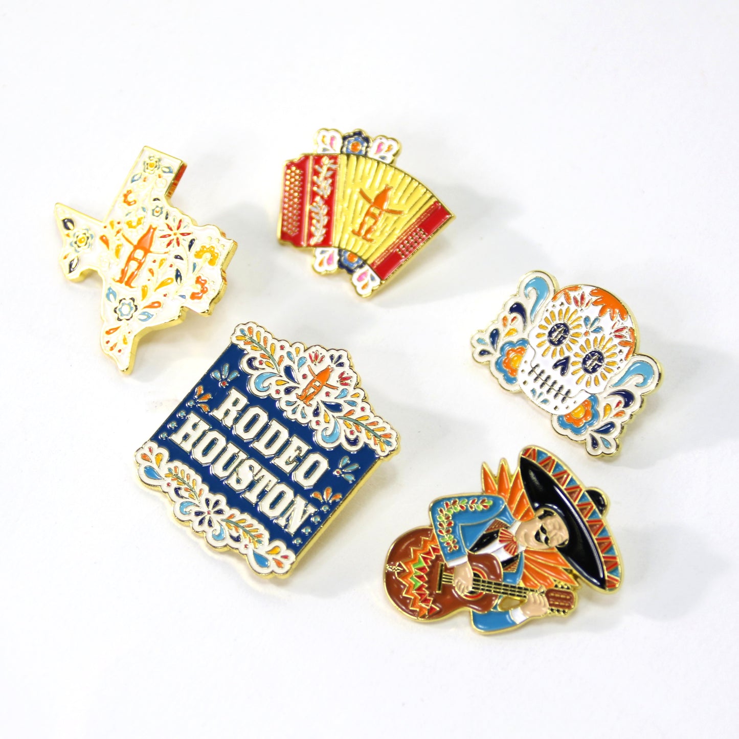 2026 Tejano Pin Set