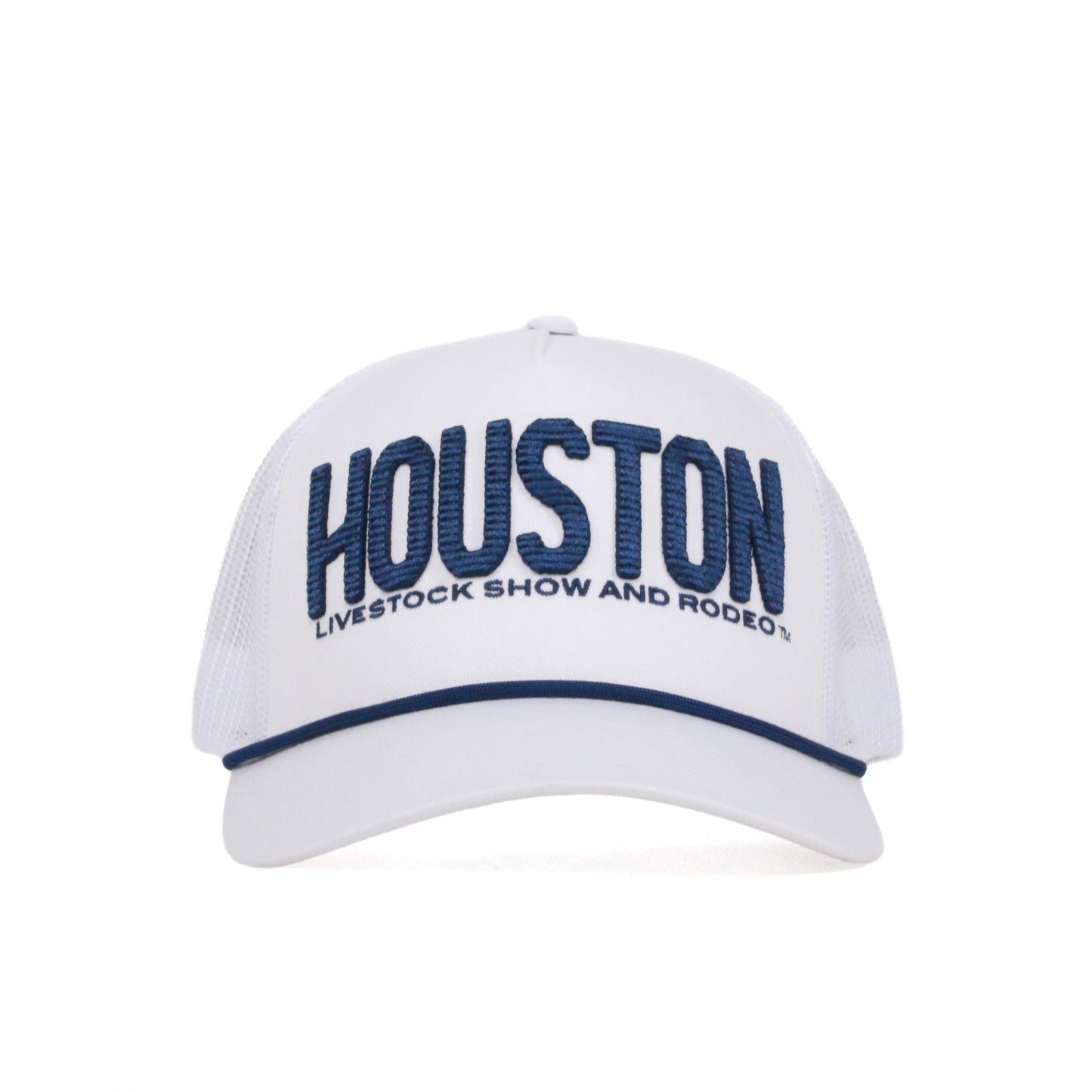 HOUSTON White Mesh Back Cap