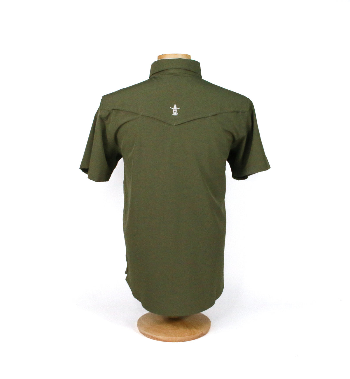 Performance S/S Pearl Snap - Army Green