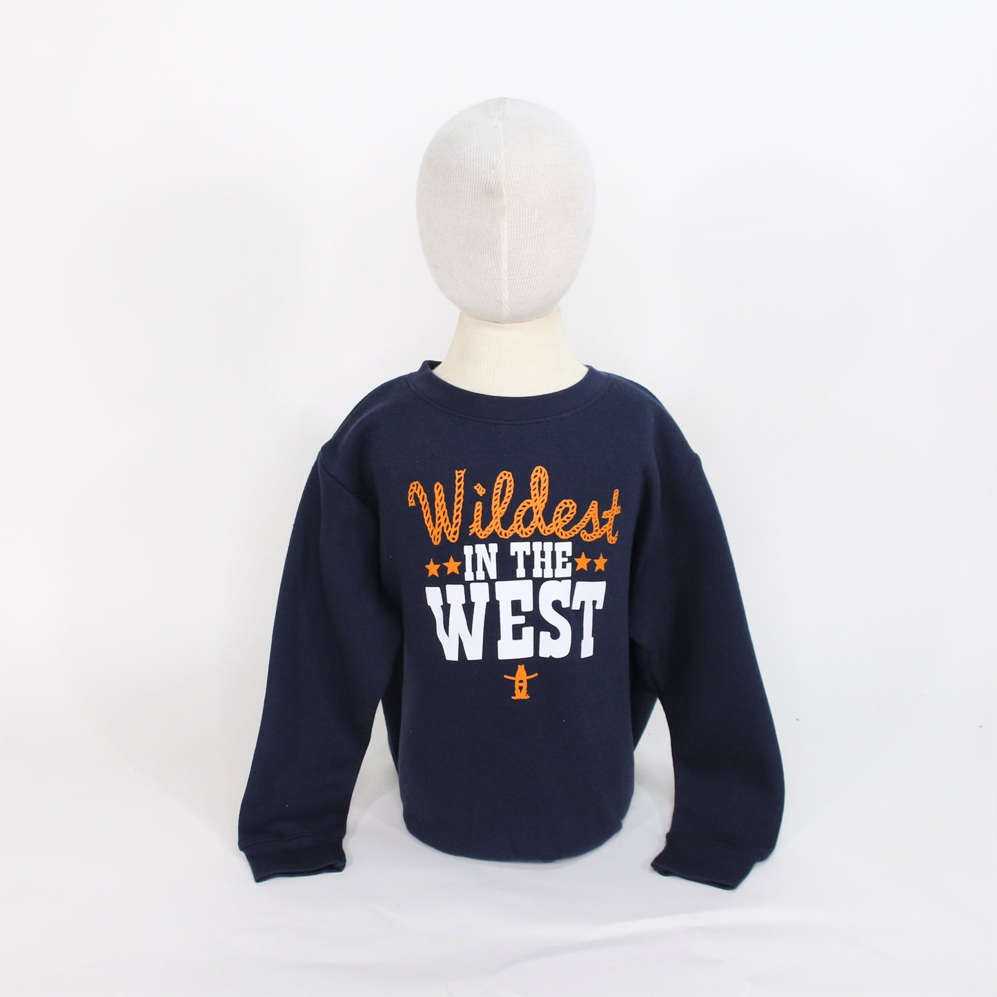 Youth Wildest in the West Sweatshirt - Navy