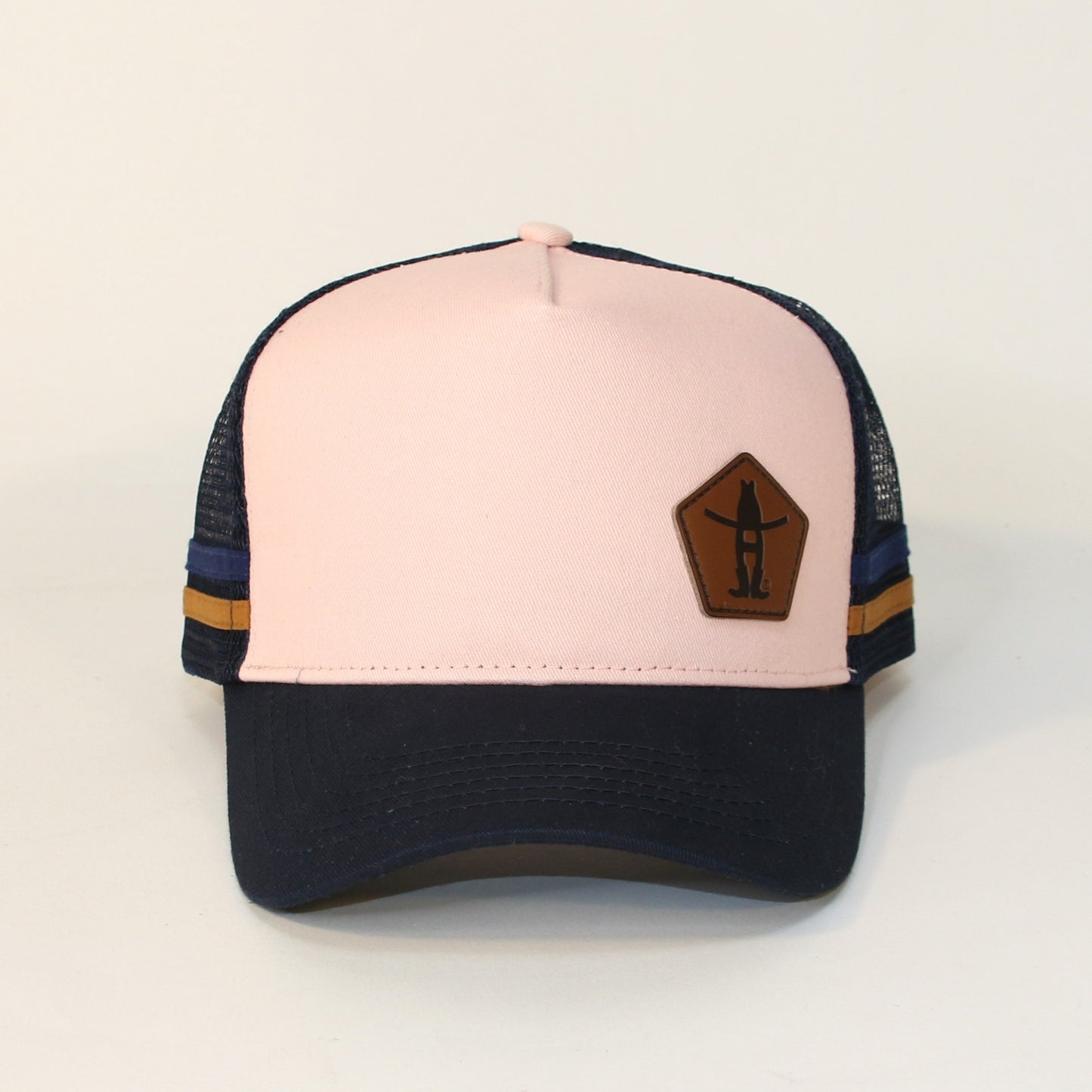 Pink/Navy Trucker Cap