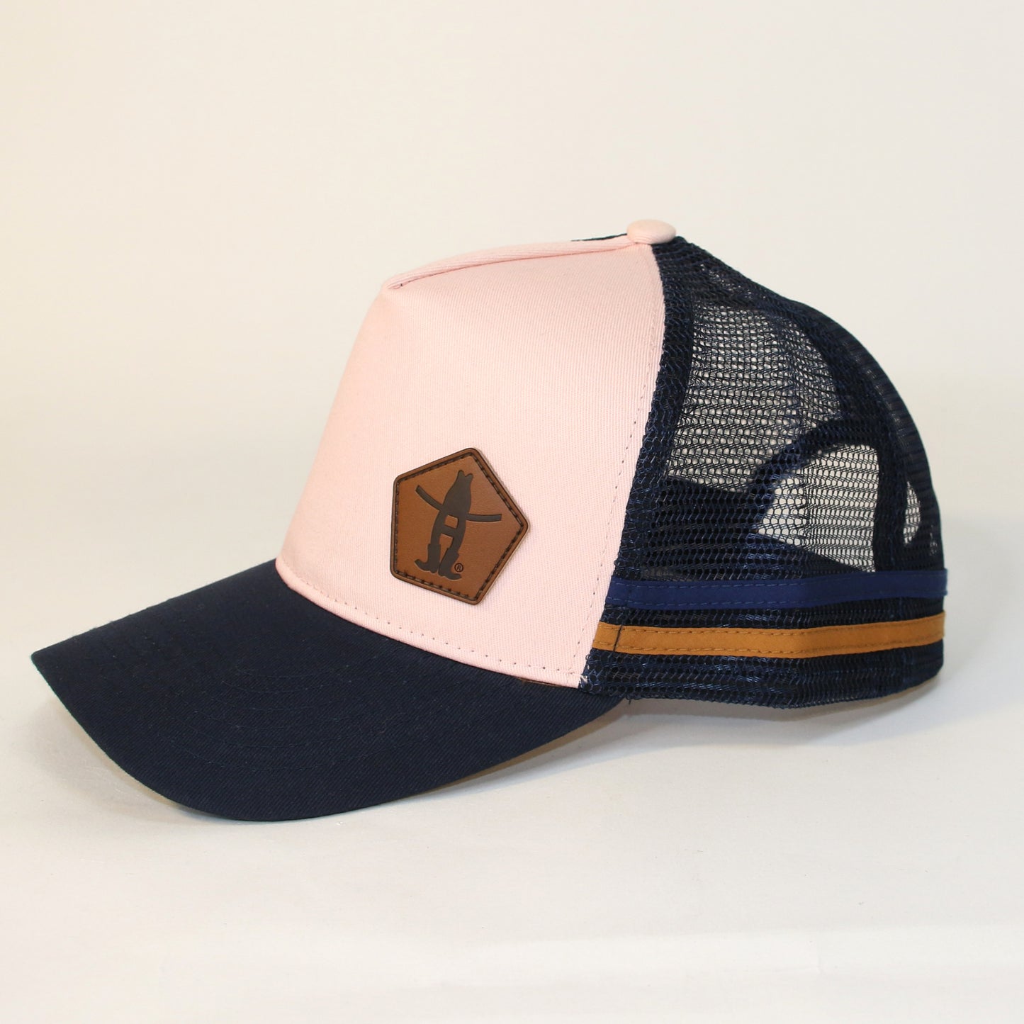 Pink/Navy Trucker Cap