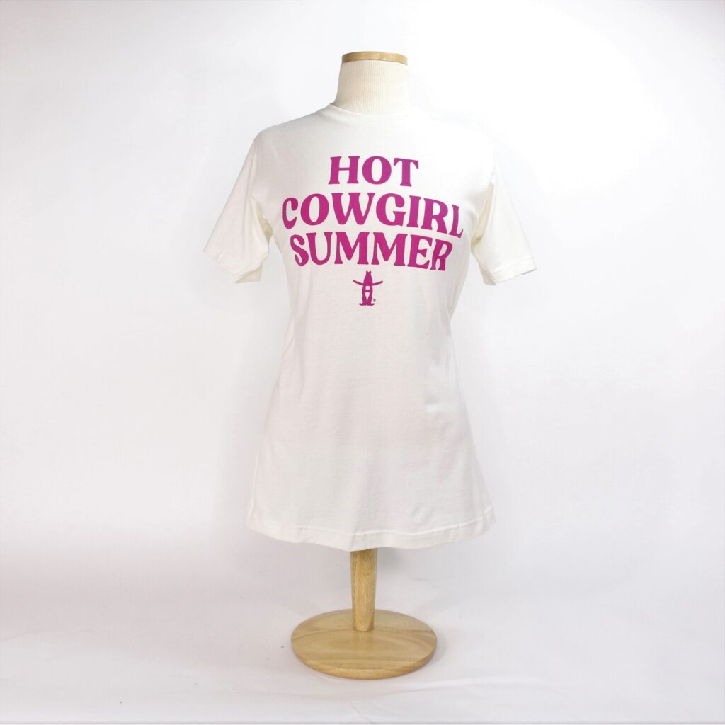 Hot Cowgirl Summer Tee - Vintage White