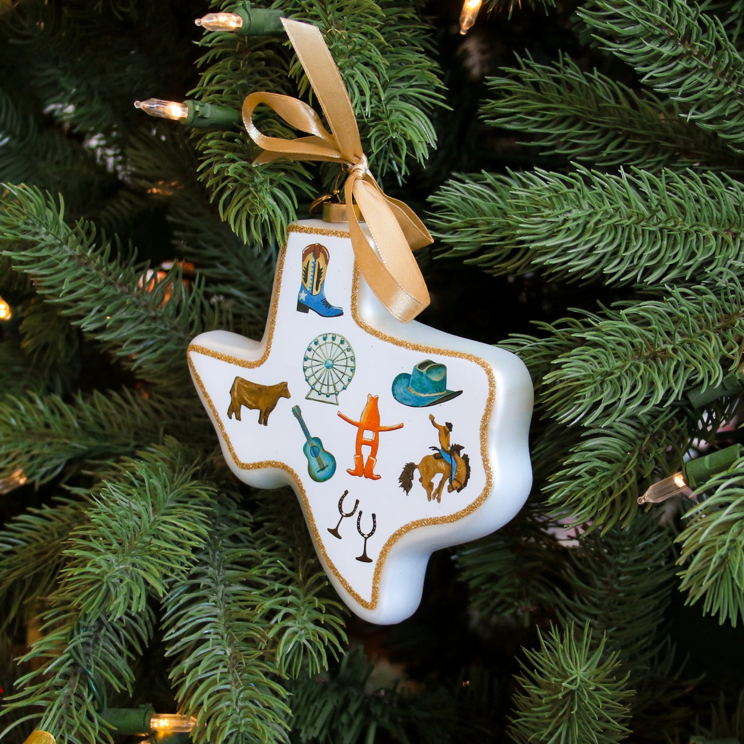 Texas Christmas Ornament