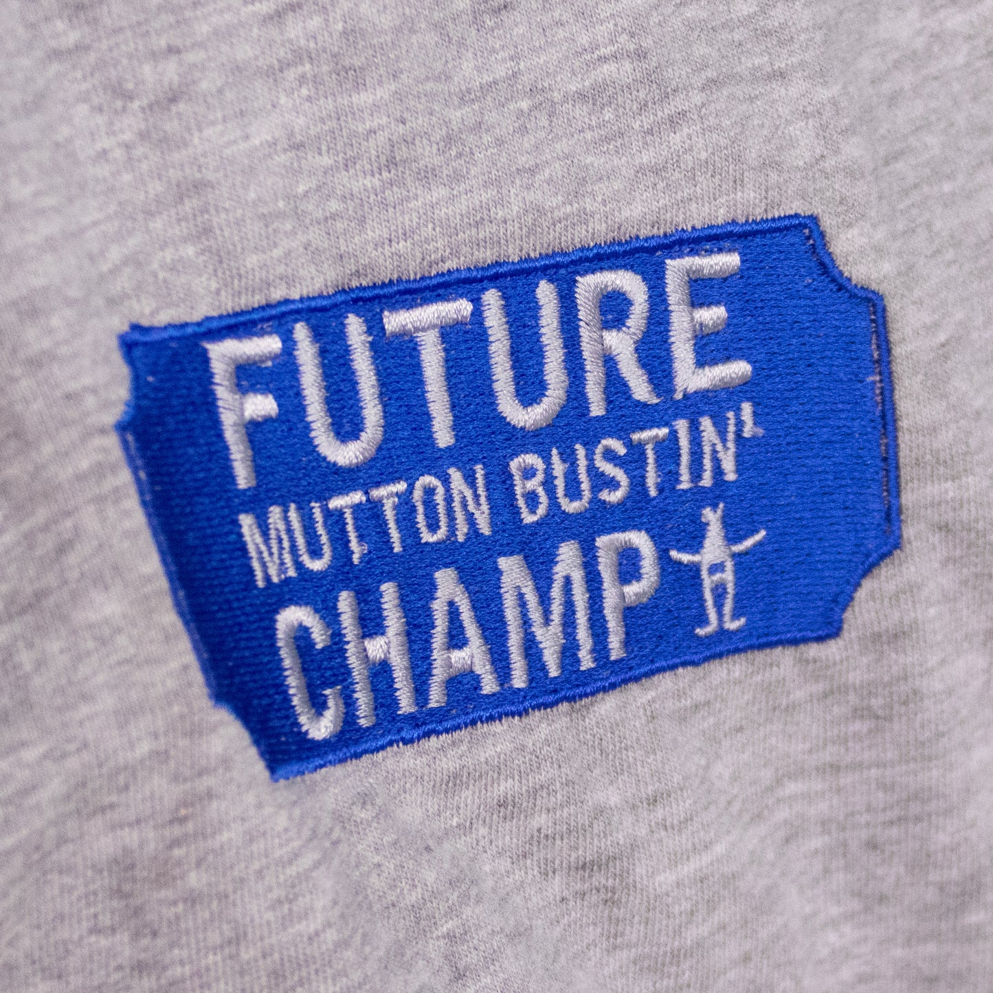Mutton Bib Blue