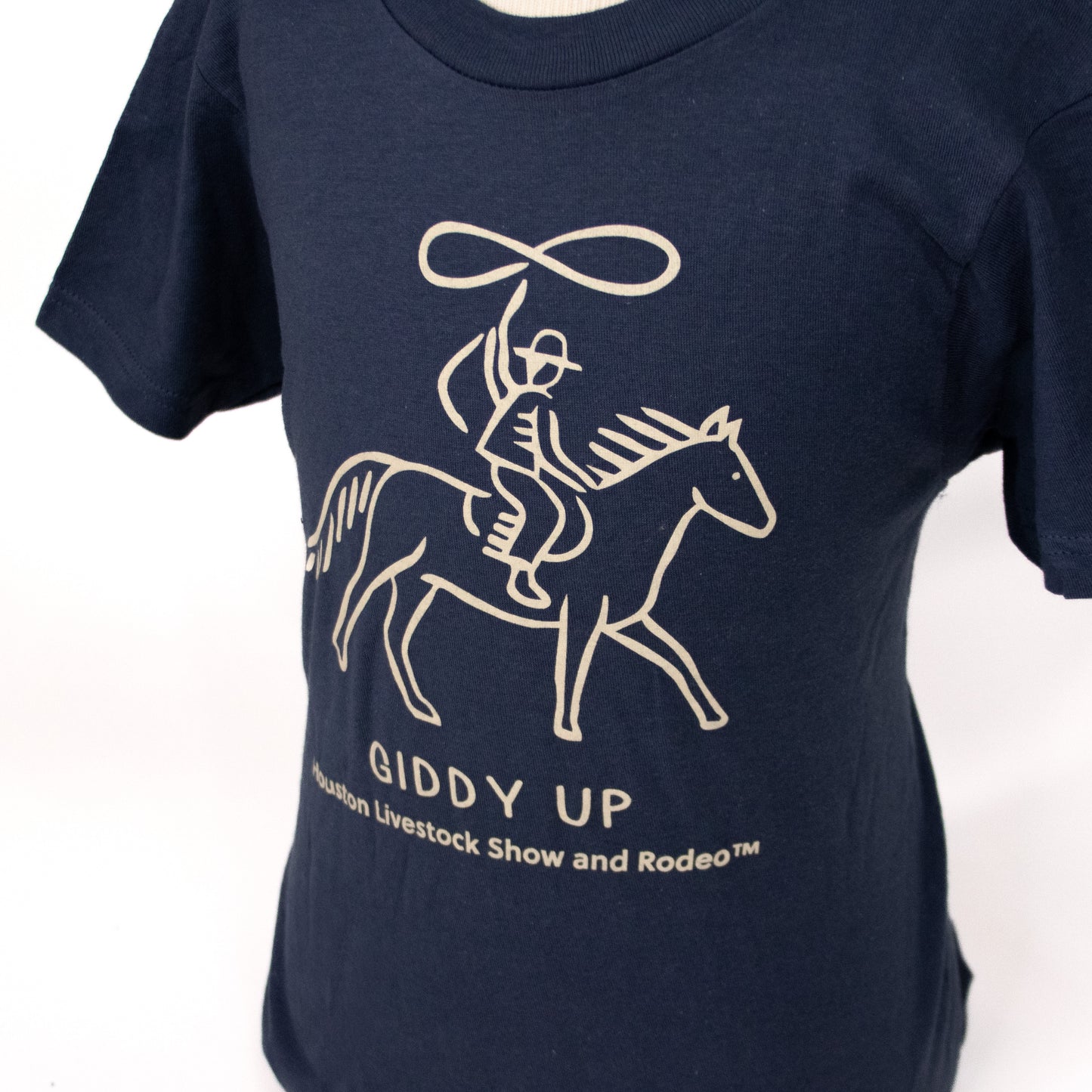 Youth Giddy Up Tee - Navy