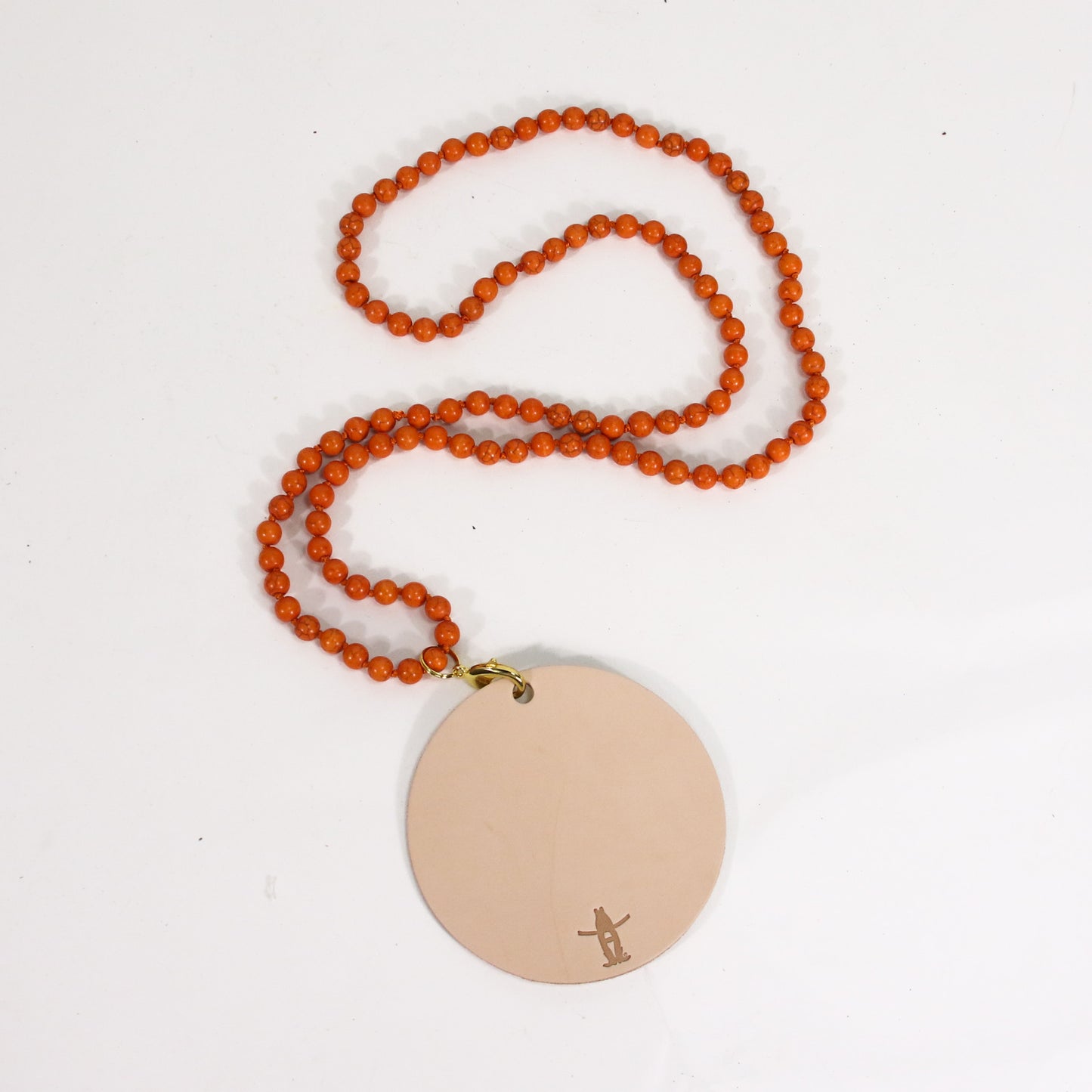 Beaded Lanyard Badgeholder