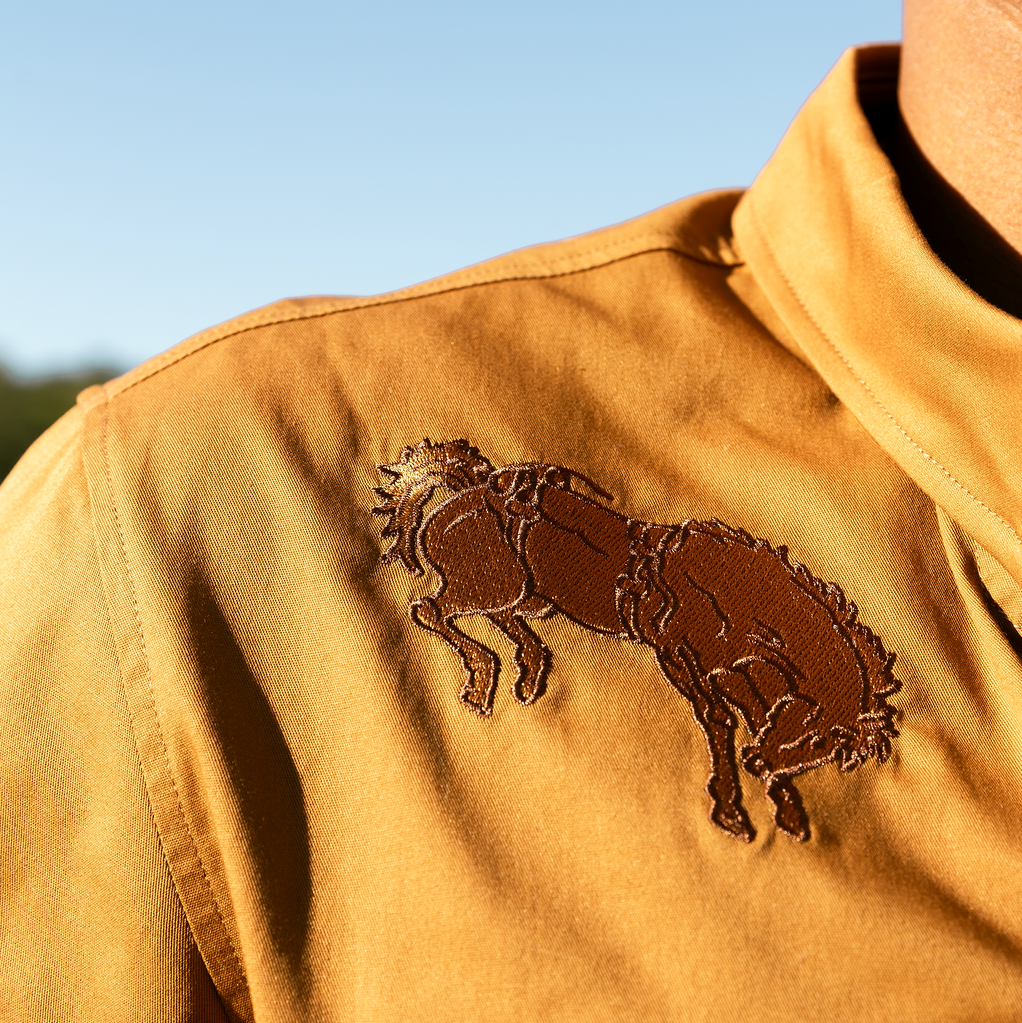 Bronco Gaucho Button Down - Coyote