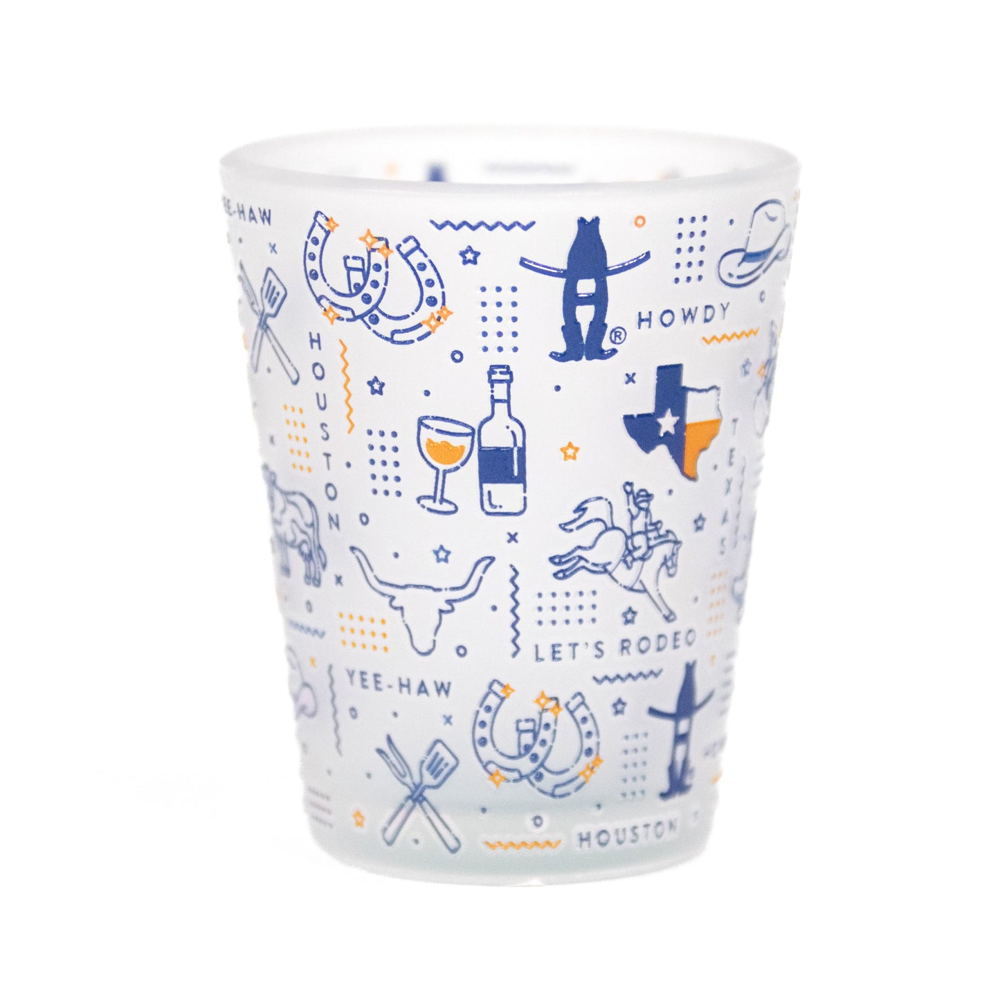 Icon Pop Frosted Shot Glass