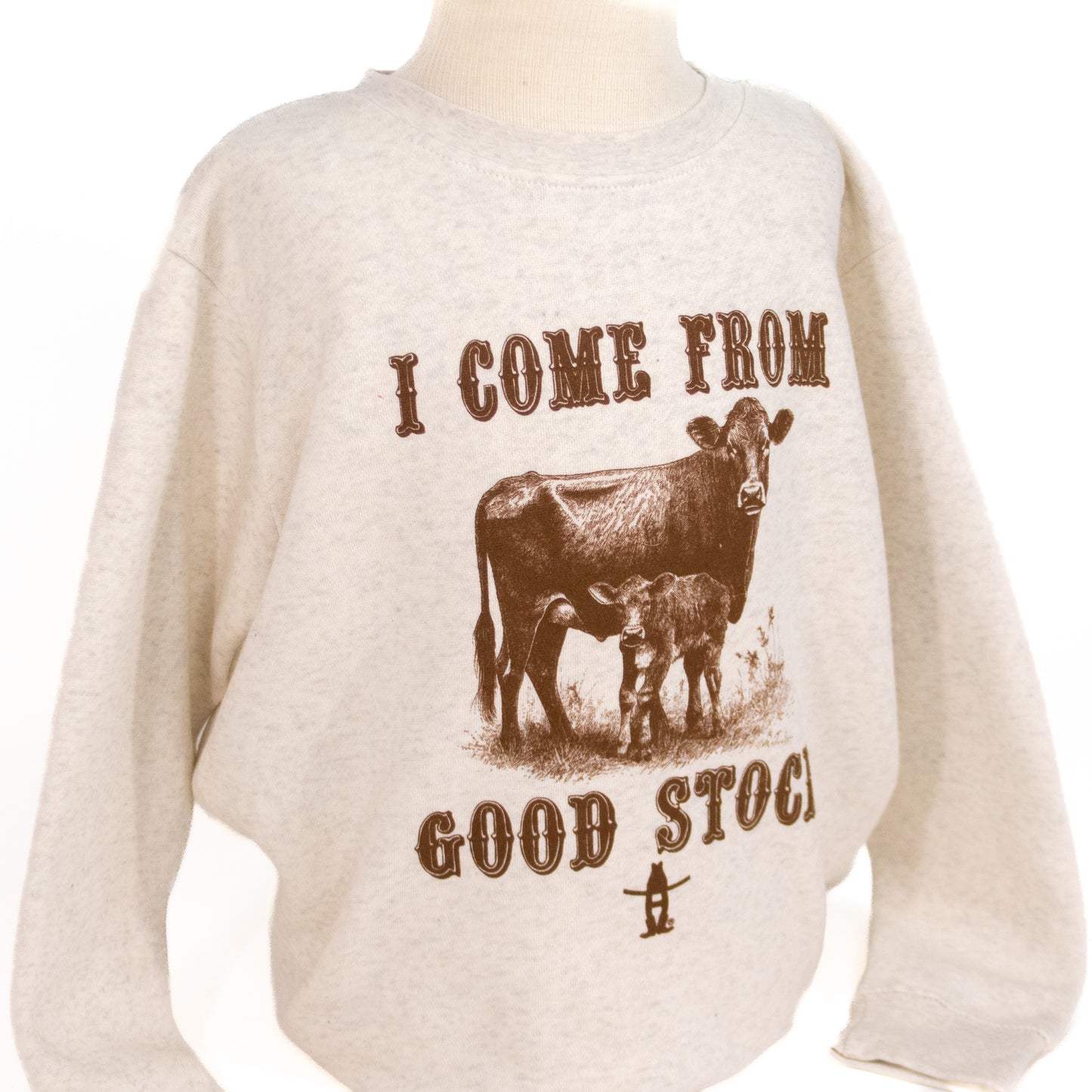 Youth Good Stock Sweatshirt - Natural