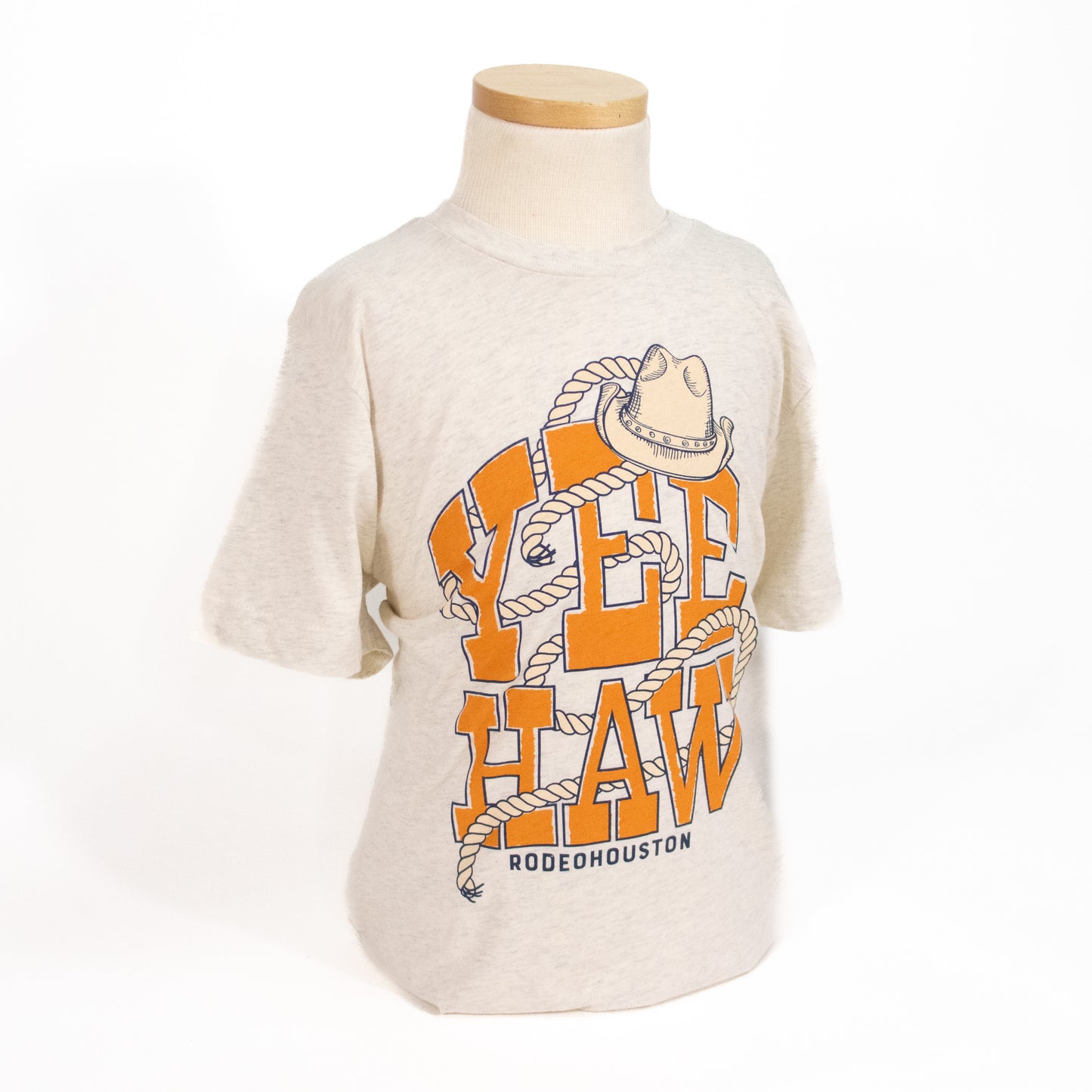 Youth Yeehaw Rope Tee - Natural