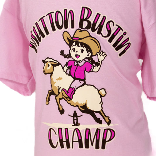 Youth Mutton Bustin - Pink