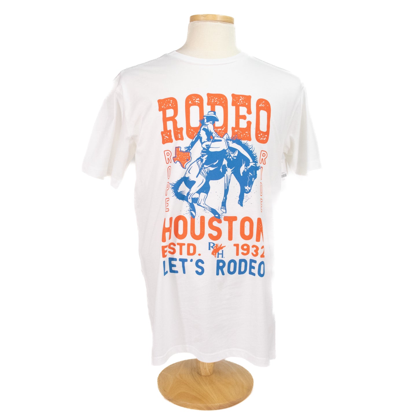 RWB Bucking Bronco Tee - White