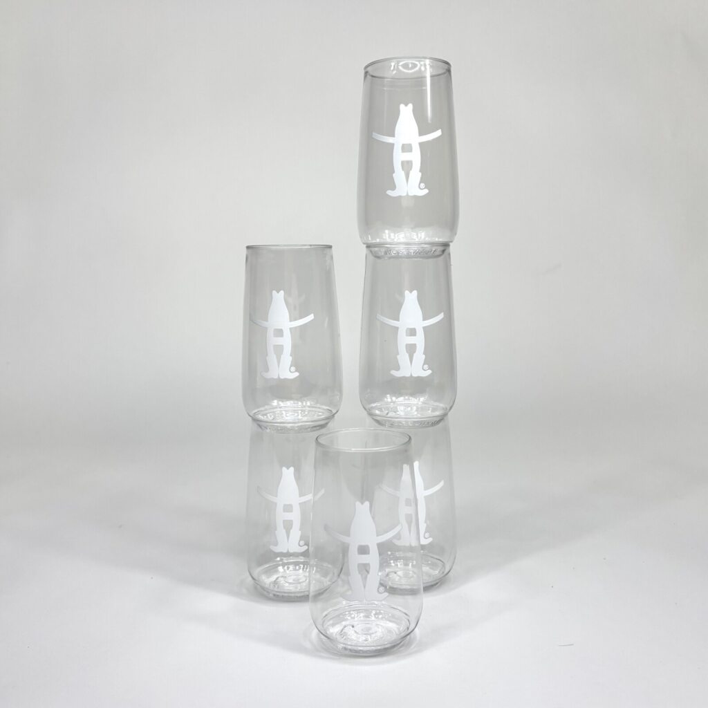 Howdy Plastic 6oz Flute - 6 Set