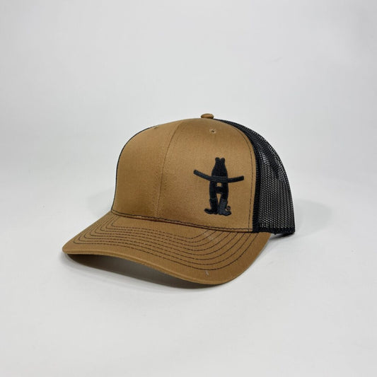 Bow-H Side Logo Cap - Brown
