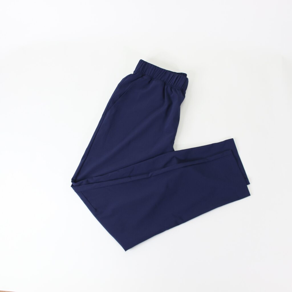 Jogger Pant with Bow-H - Navy