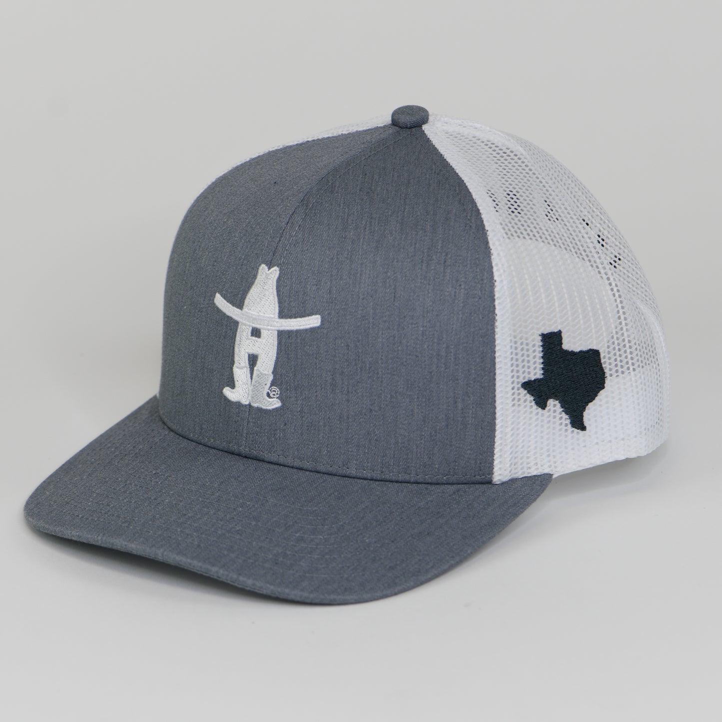 Grey Bow-H Cap