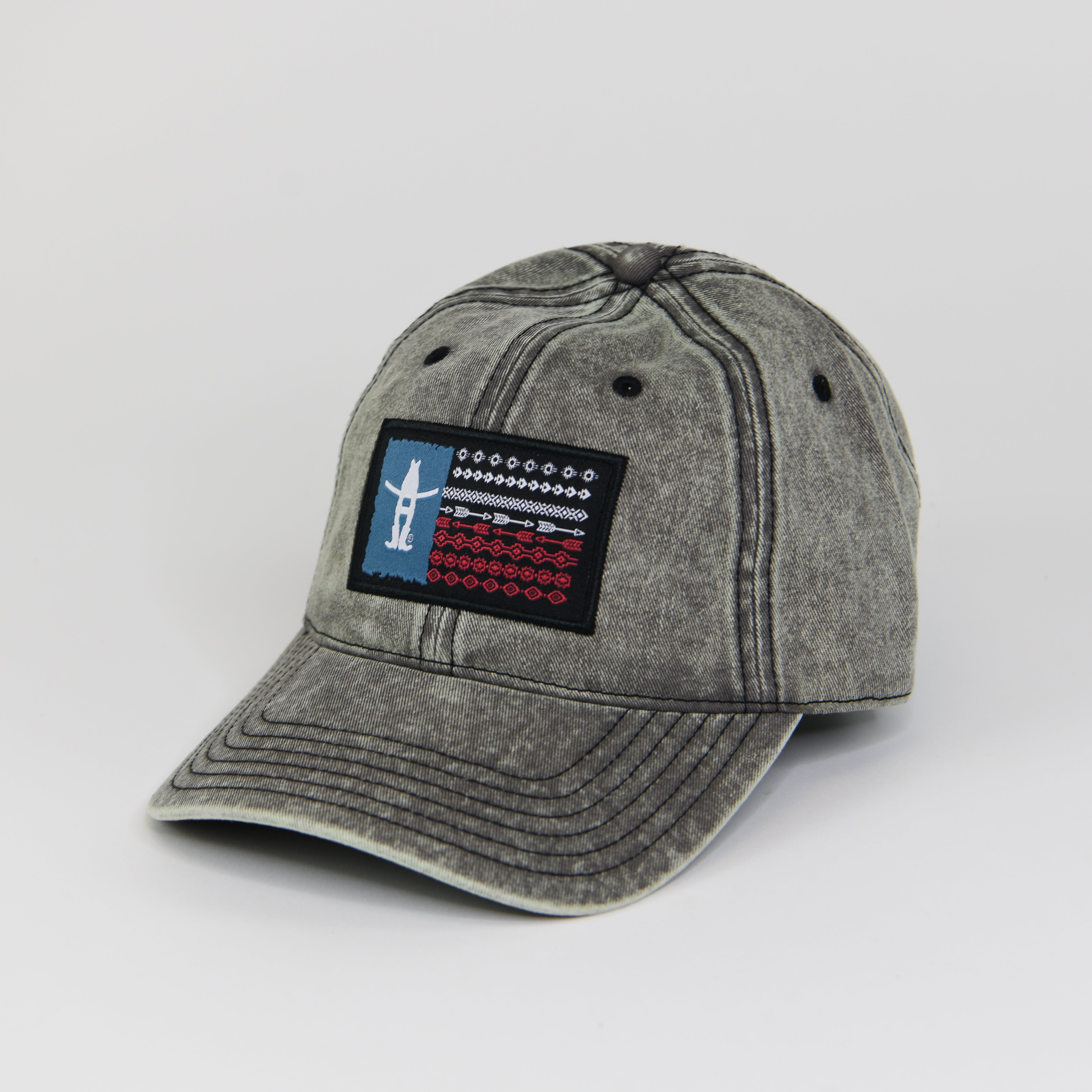 TX Flag Canvas Cap - Grey – Houston Livestock Show and Rodeo™