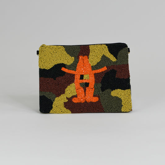 Howdy Zipper Pouch - Camo