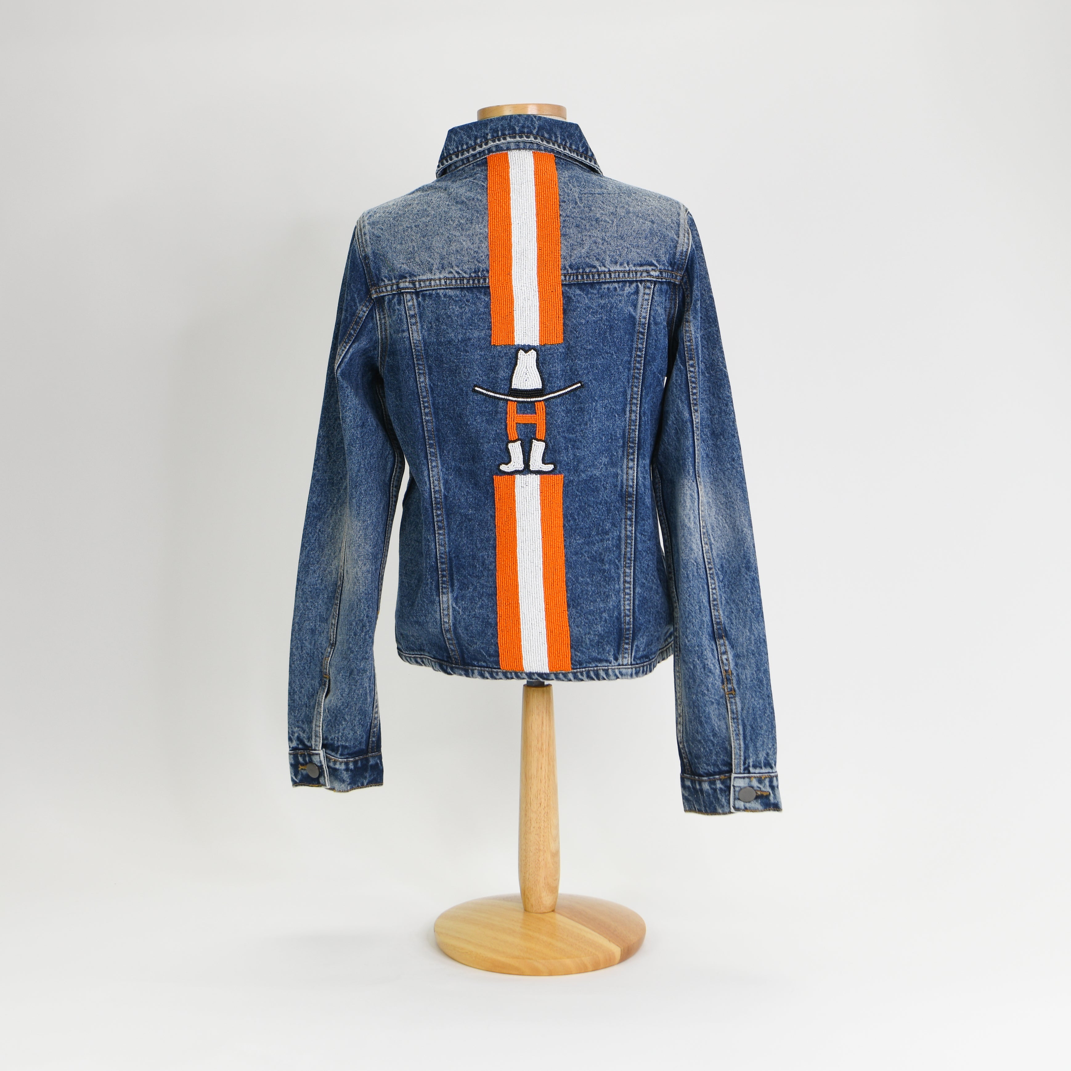 Howdy Bead-Back Denim Jacket