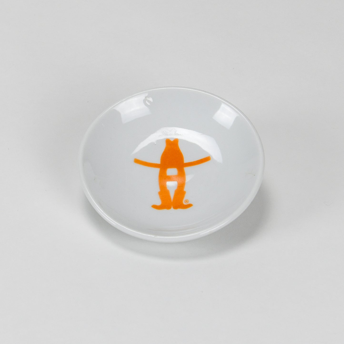 Bow-H Ceramic Dish - Orange