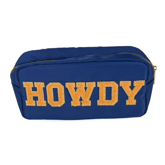Howdy LG Pouch - Navy Sparkle