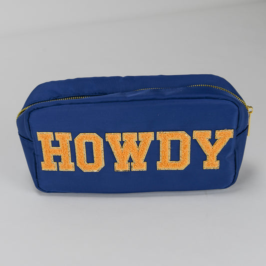 Howdy LG Pouch - Navy Sparkle