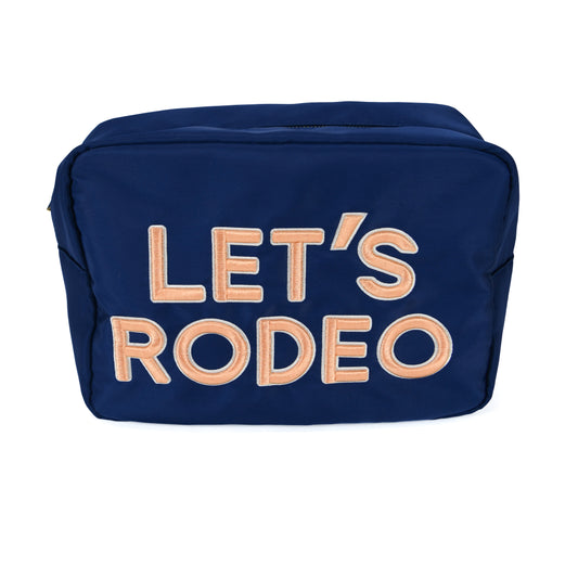 Lets Rodeo LG Pouch - Navy Solid