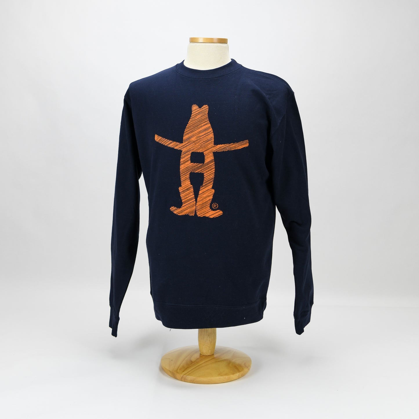 Bow-H Logo Sweatshirt - Navy