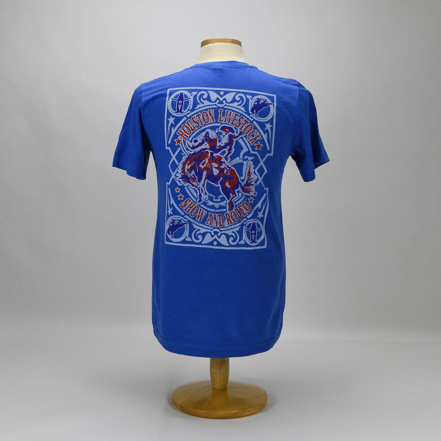 Ornate Rodeo Tee - Heather Royal