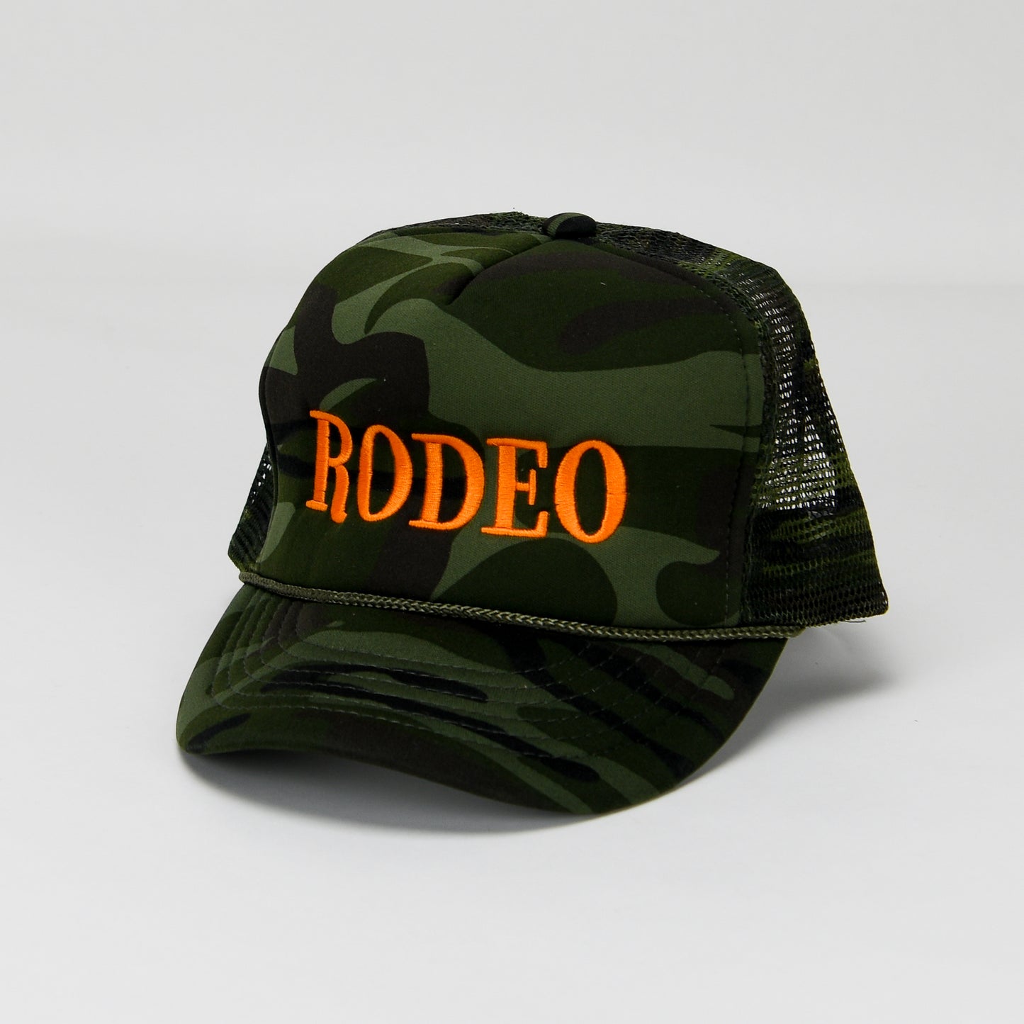 Camo RODEO Trucker Hat