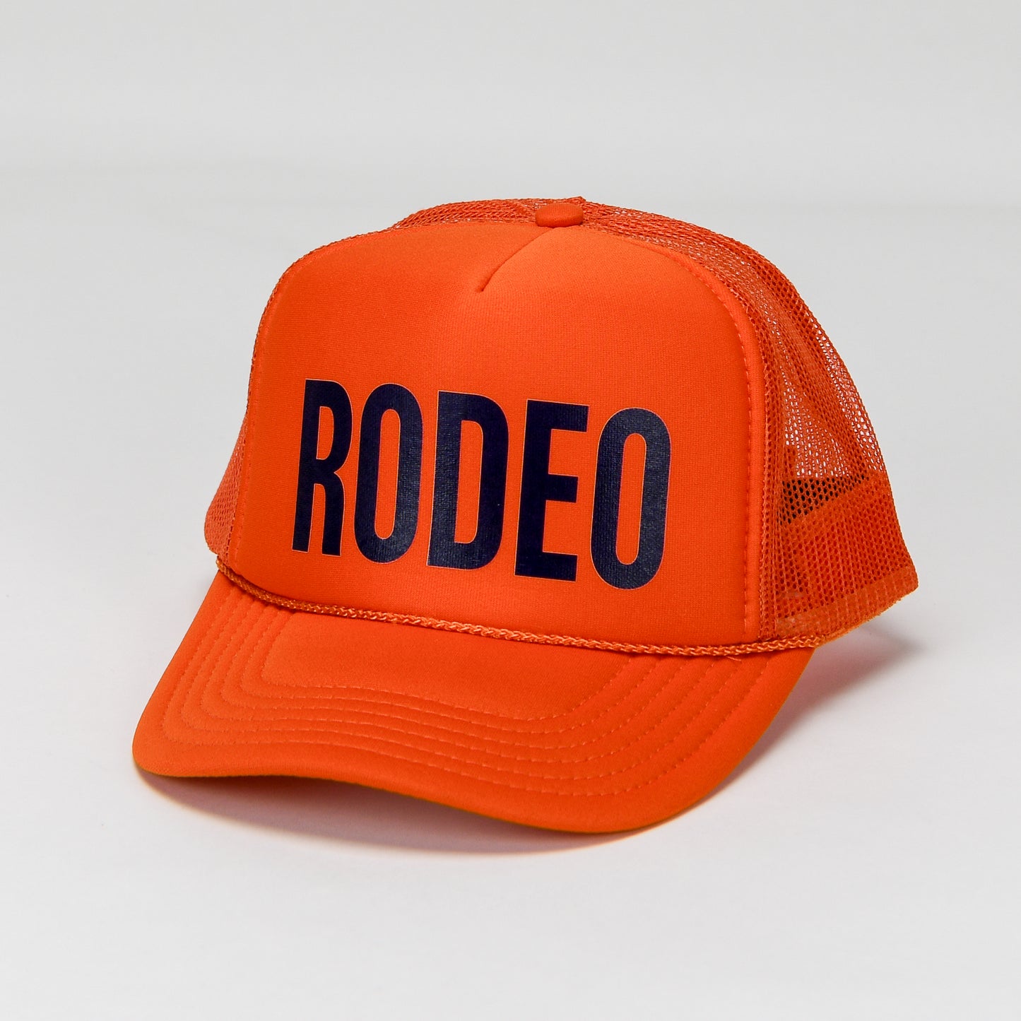 Orange RODEO Trucker Hat