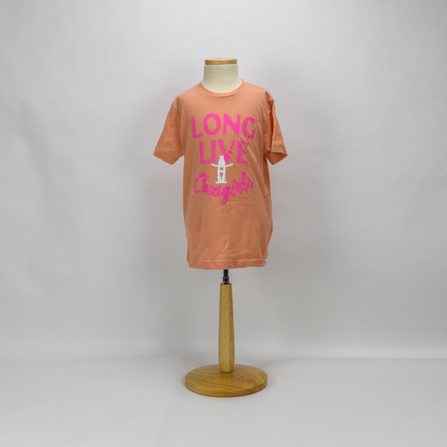 Youth Long Live Tee - Coral