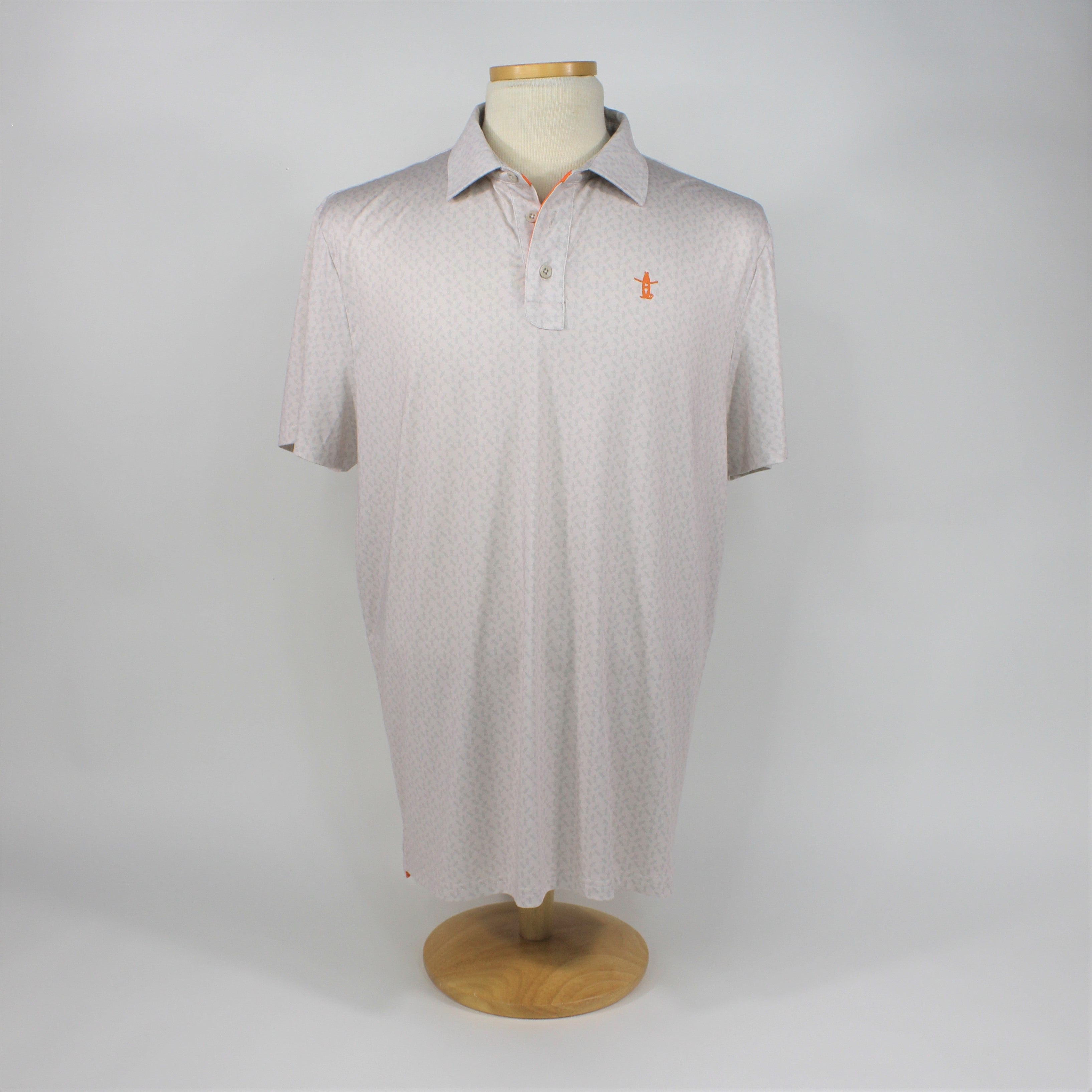 Howdy Performance Polo - Natural โ Houston Livestock Show and Rodeoโข