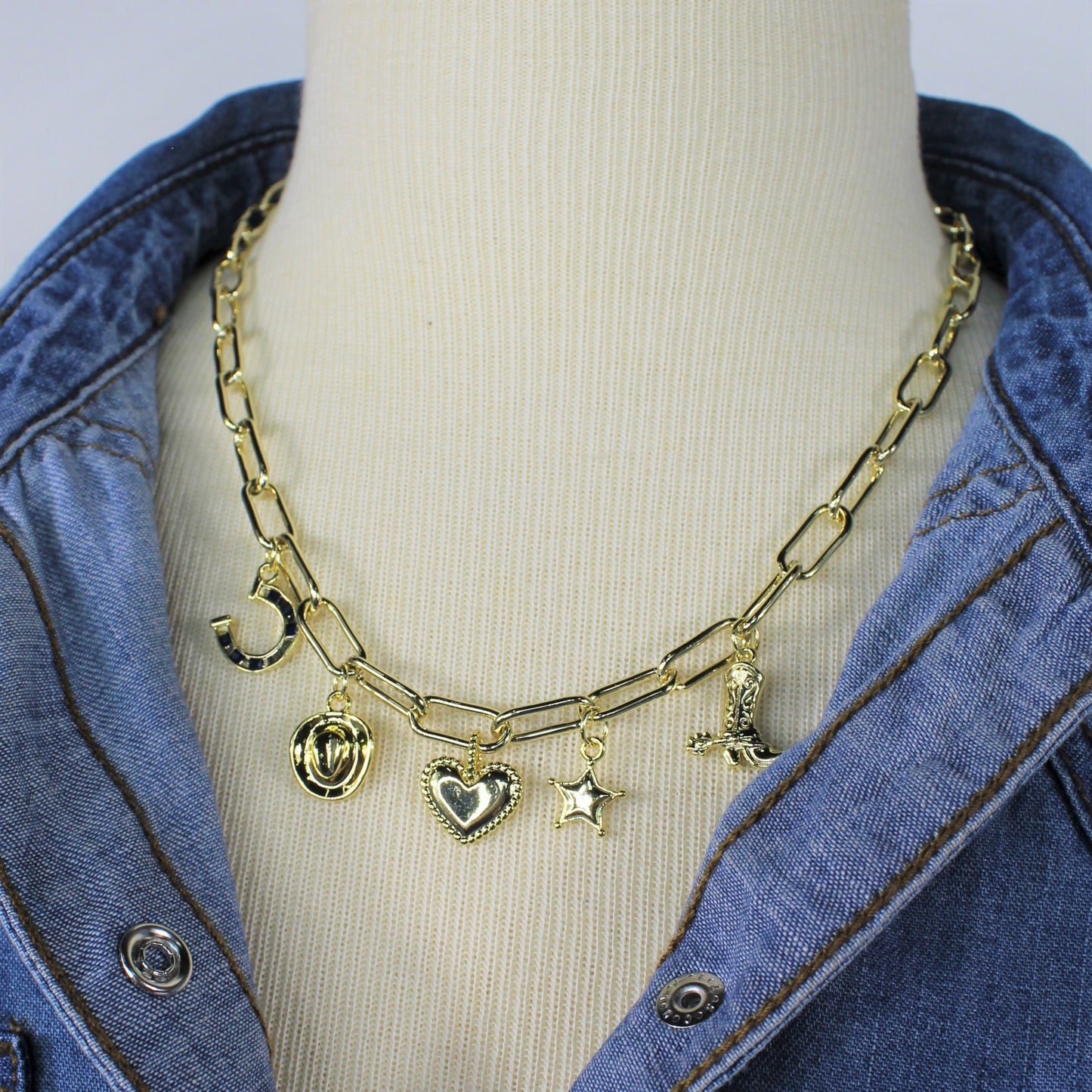 Rodeo Necklace - Gold