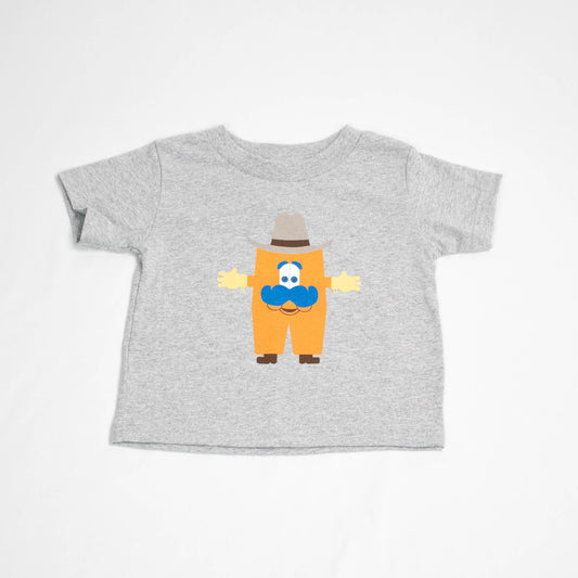 Howdy Youth Tee - F/B  YS